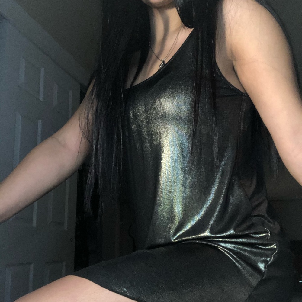Beautiful chrome loose dress!!!<333
